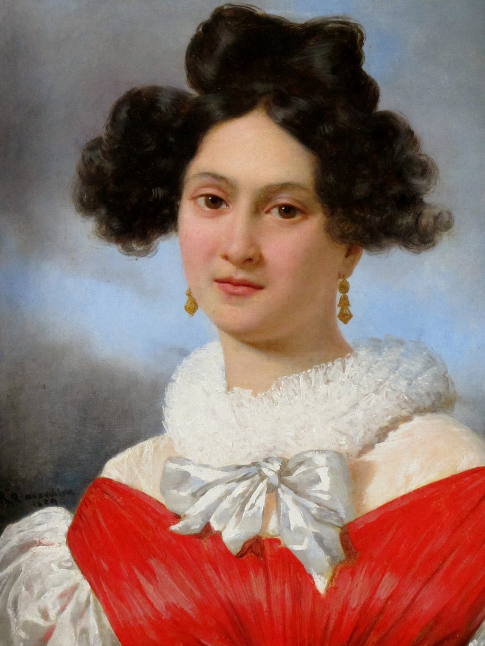 Domenica Festa by Raymond Auguste Quinsac Monvoisin