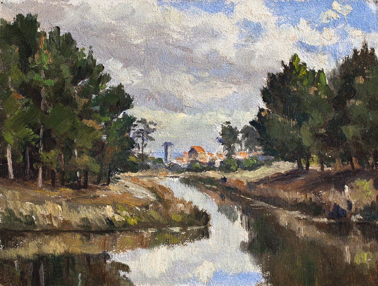 Landscape by Raymond Bonnefon