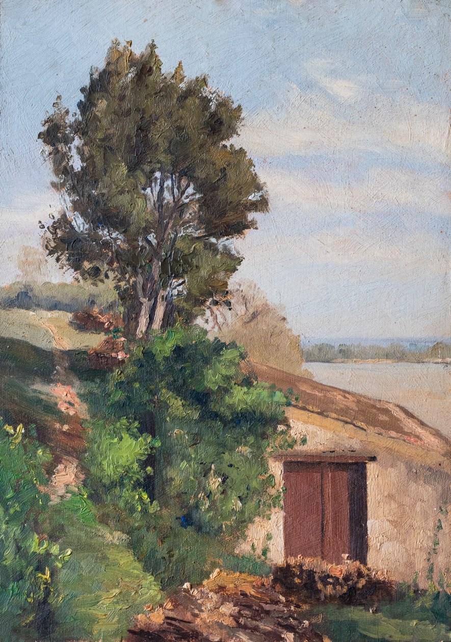 Lean-to Above the Gironde Estuary, c1930s by Raymond Bonnefon