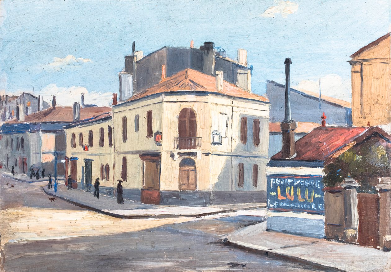 Street in Bordeaux by Raymond Bonnefon