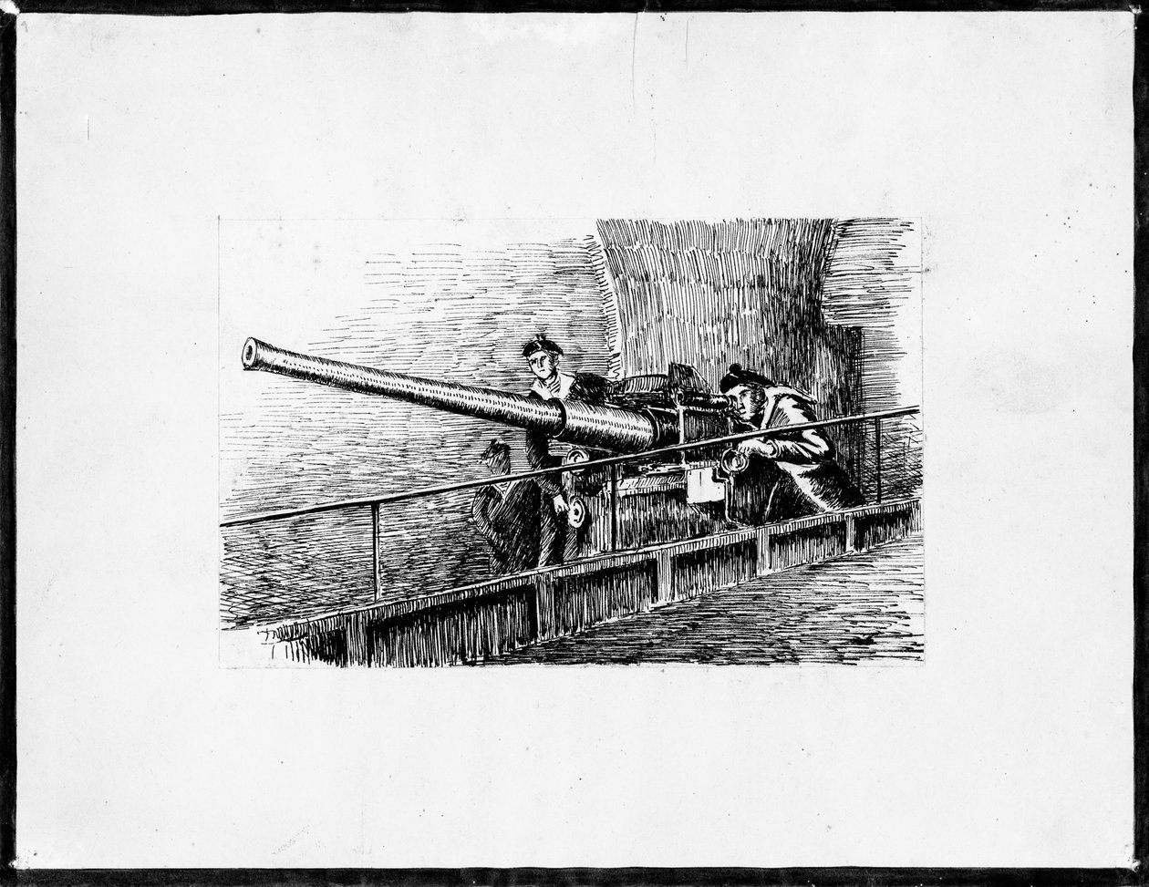 Marine Gunners by Raymond Bonnefon