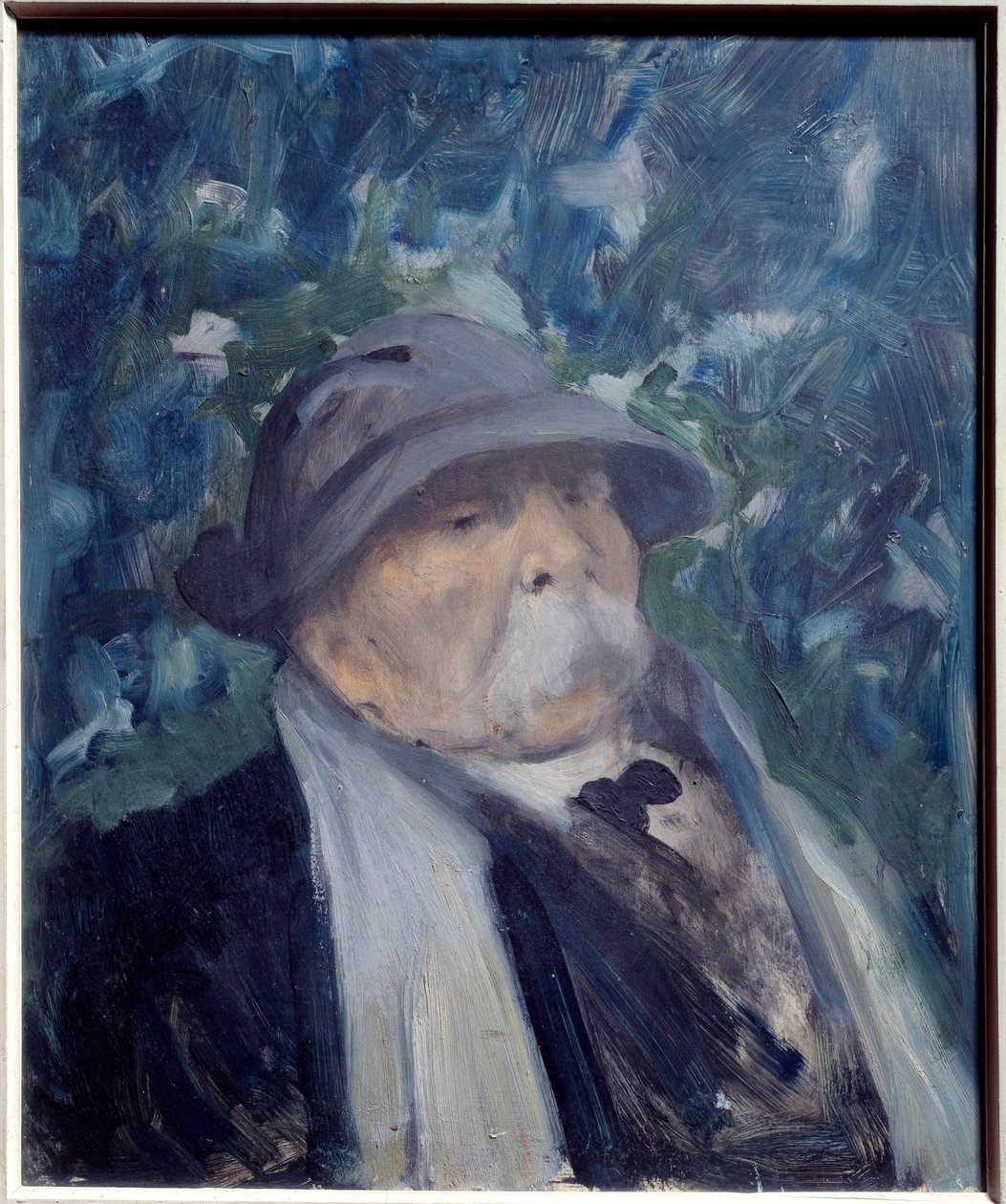 Portrait of Georges Clemenceau, politician by Raymond Woog