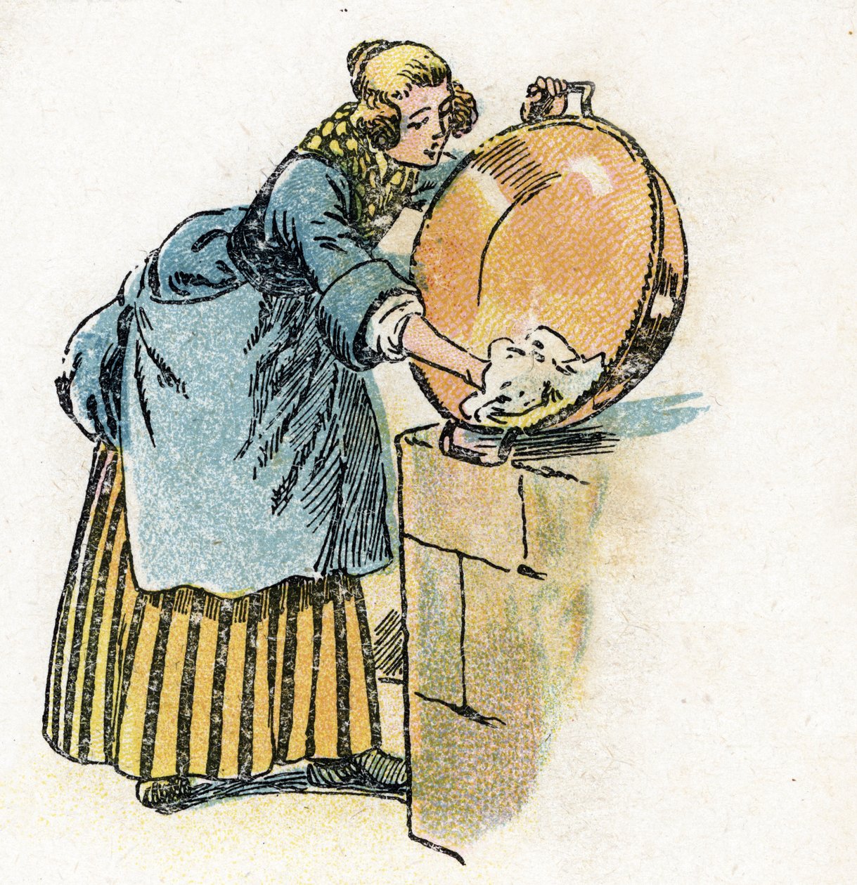 'Cinderella' Illustration for the Fairy Tales by Charles Perrault ...