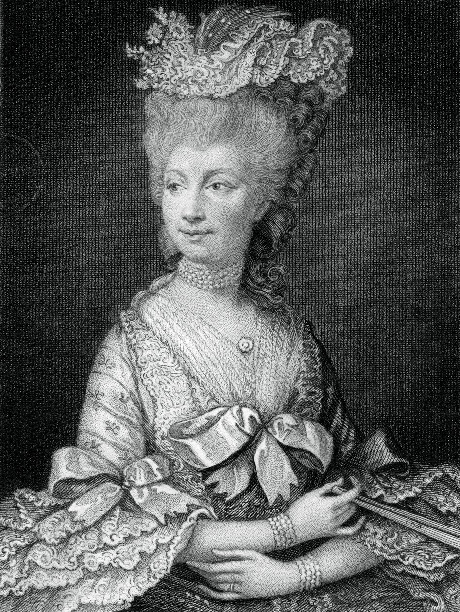 Queen Charlotte, queen consort of George III by Read
