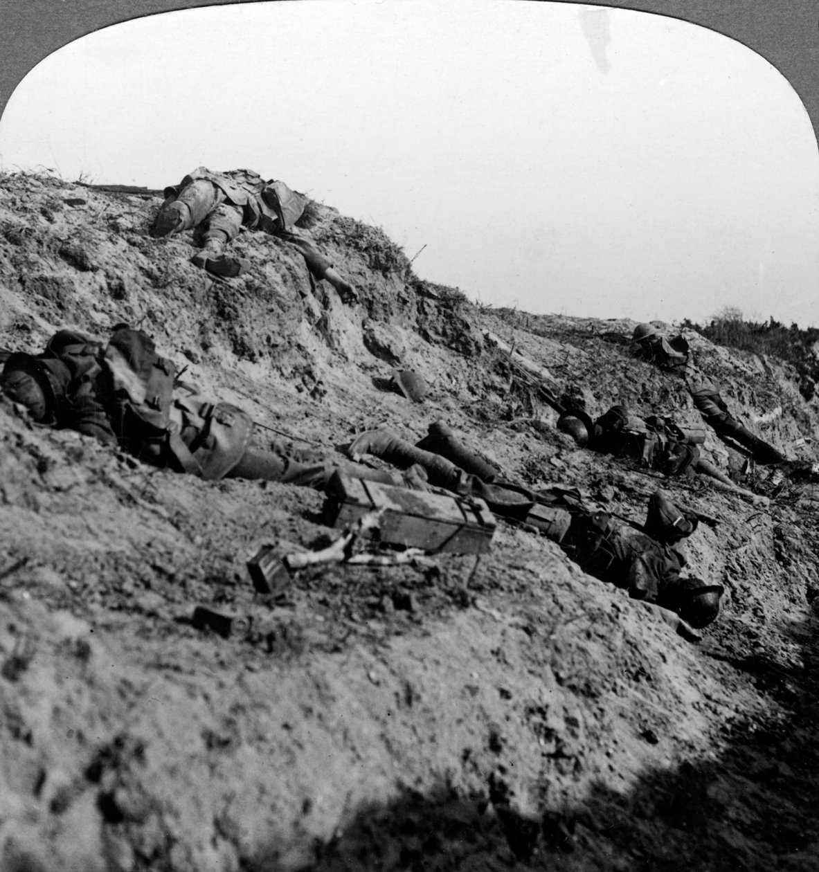 Dead soldiers, Vimy Ridge, France, World War I, 1914-1918 by Realistic Travels Publishers