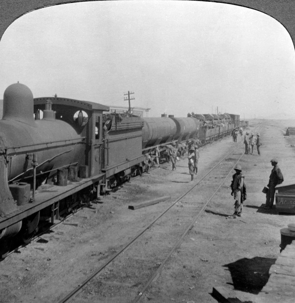 Trainload of armoured cars, South West Africa, World War I, 1914-1918 by Realistic Travels Publishers