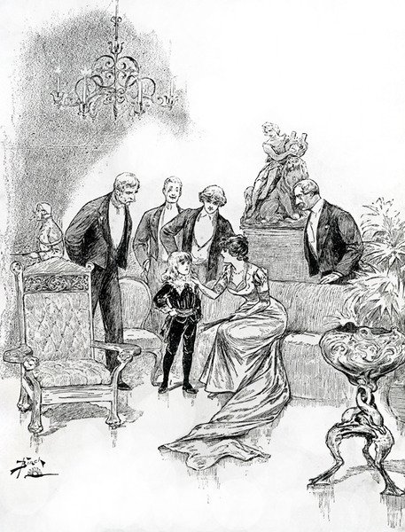 Illustration for Little Lord Fauntleroy by Reginald Bathurst Birch