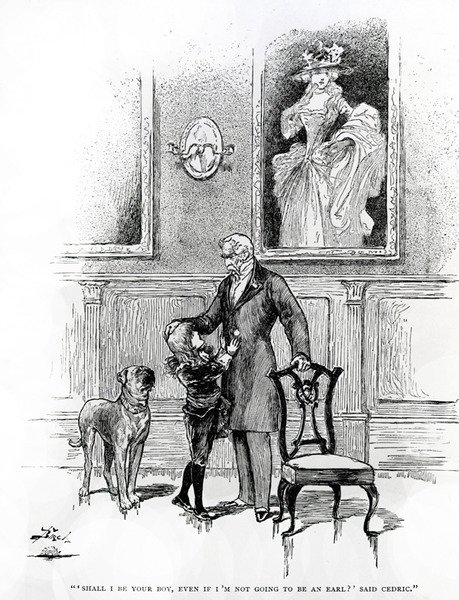 Illustration for Little Lord Fauntleroy by Reginald Bathurst Birch