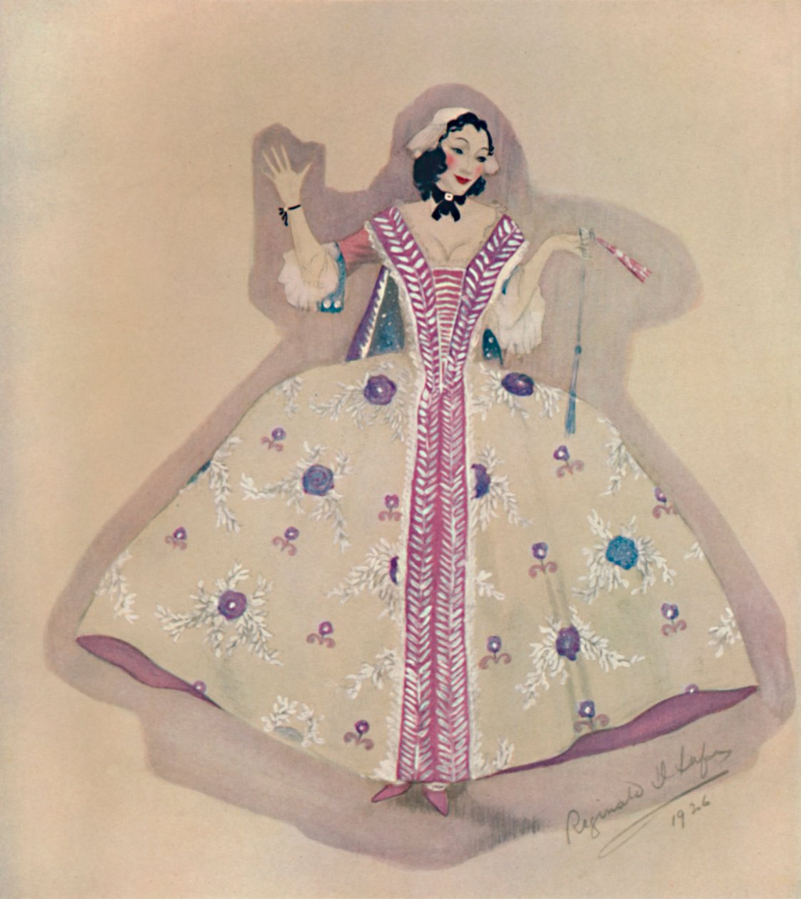 Costume Design by Reginald Leefe: Premium art reproduction