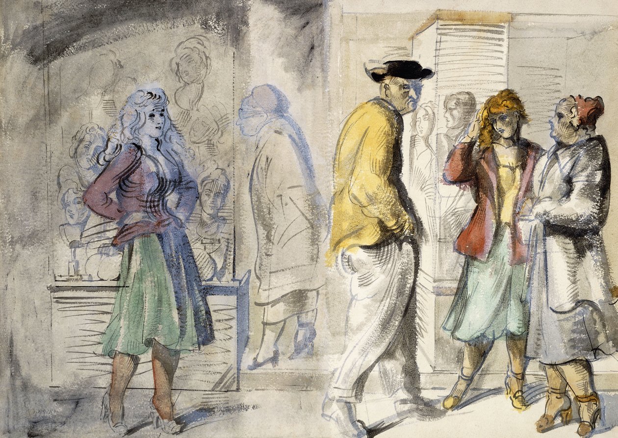 New York Street Scenes by Reginald Marsh