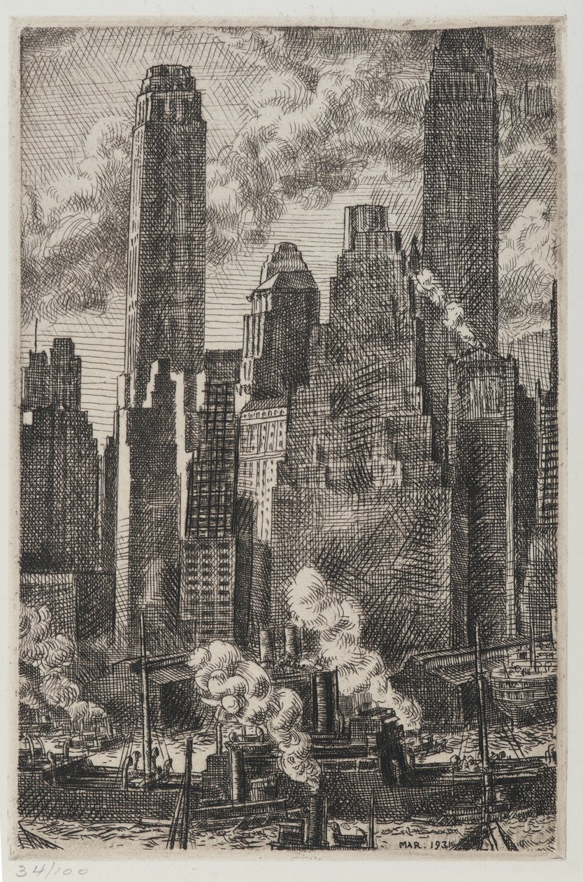 Wall Street by Reginald Marsh