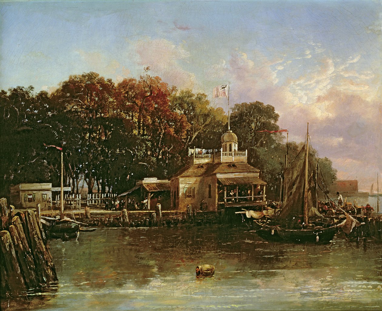 The United States Barge Office by Regis Francis Gignoux