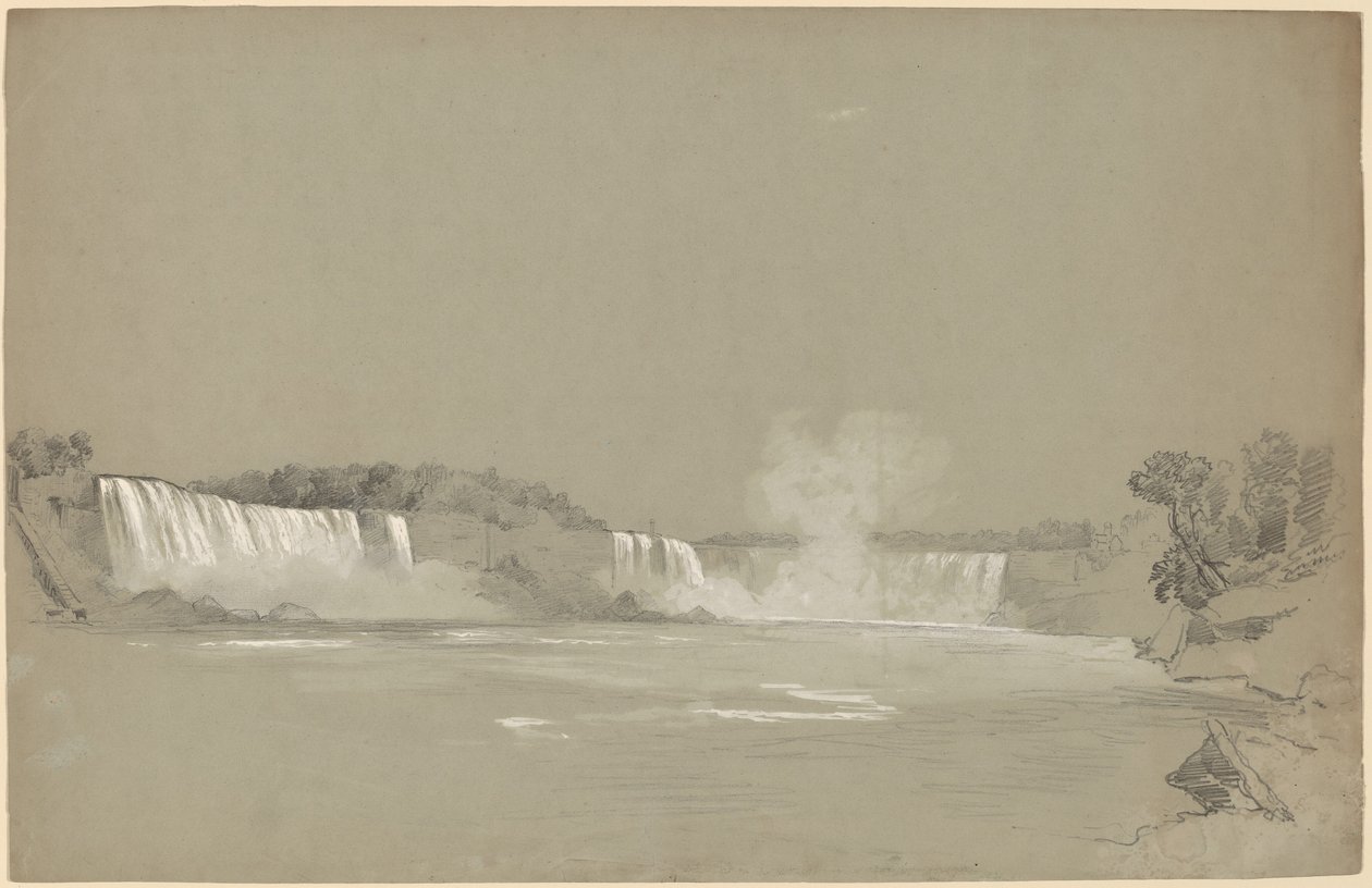 Niagara Falls by Regis Francois Gignoux