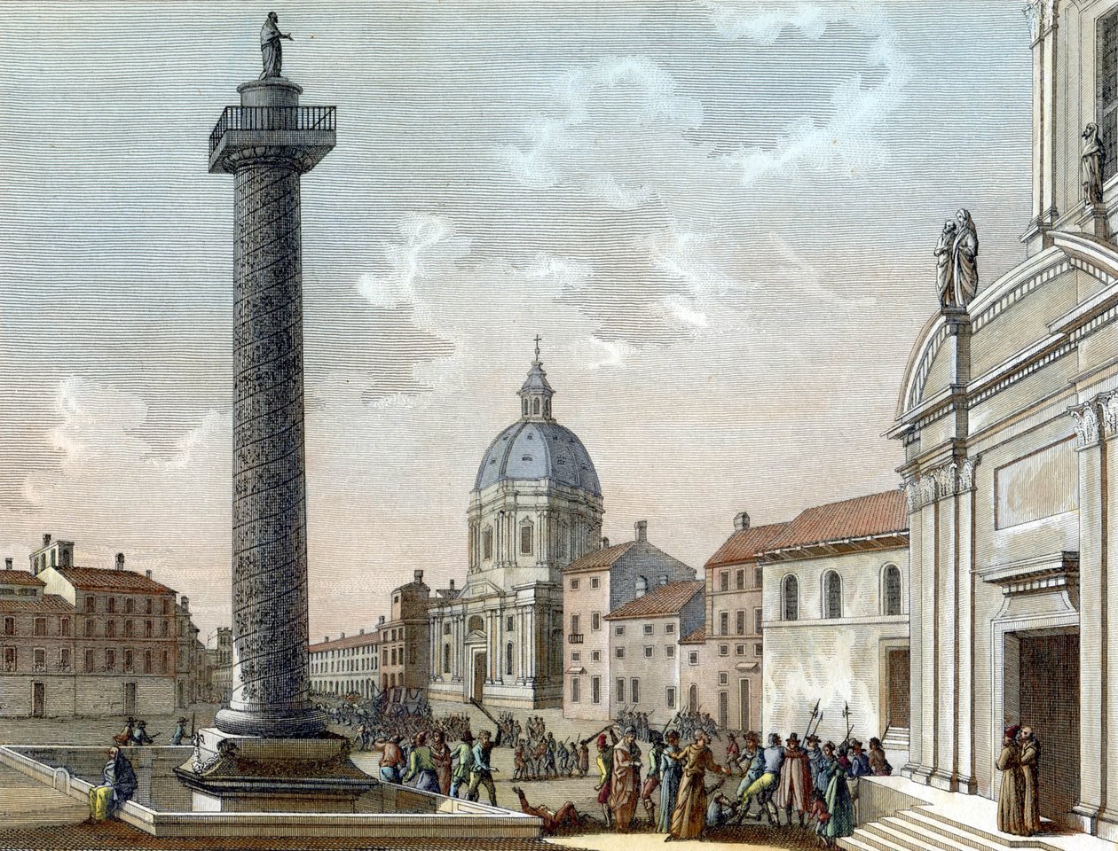 Basseville Murdered in Rome by Reiner Vinkeles