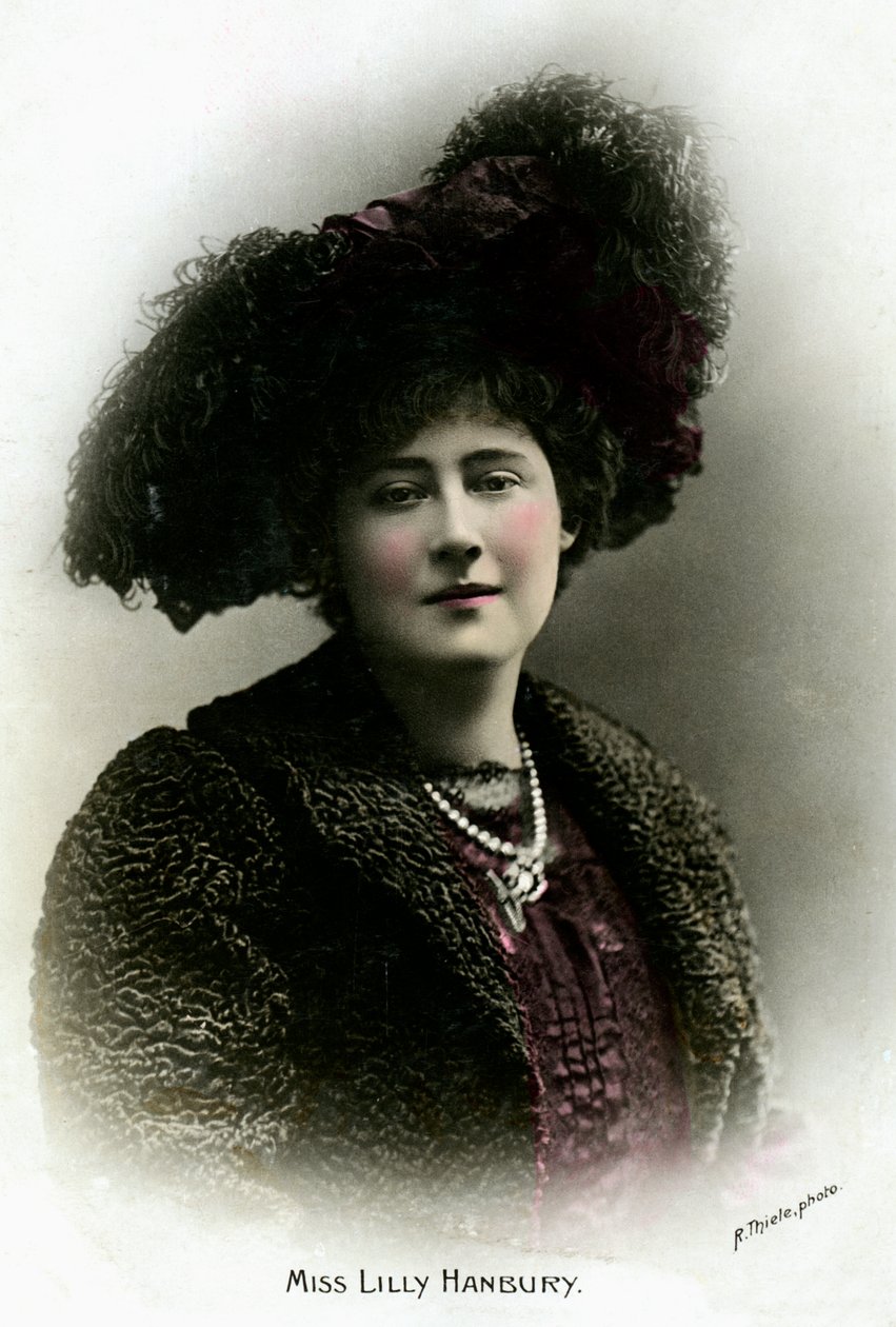 Lily Hanbury, 1874-1908, English Actress, Early 20th Century by Reinhold Thiele