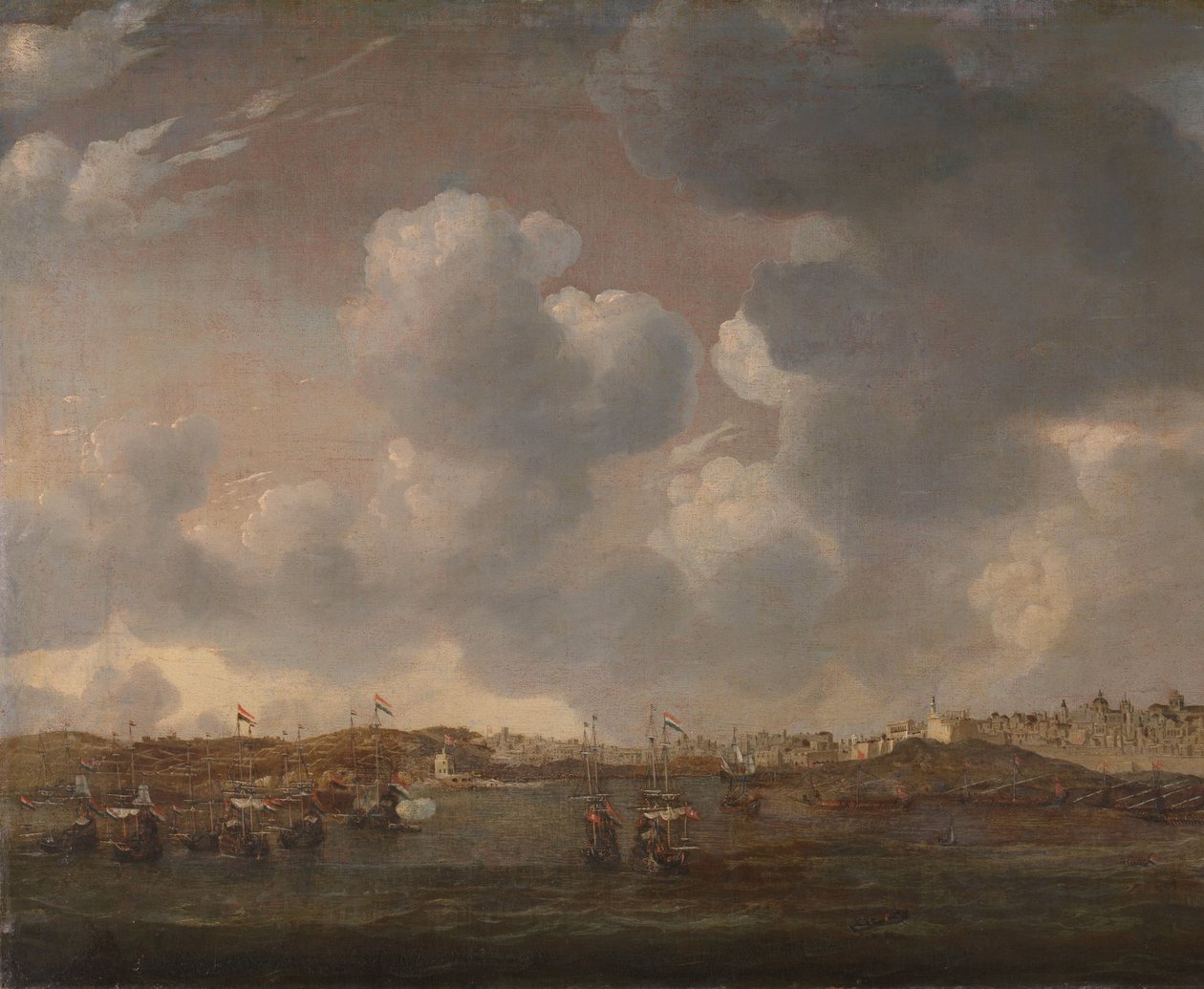 View of Salee, Morocco by Reinier Nooms (signed by artist)