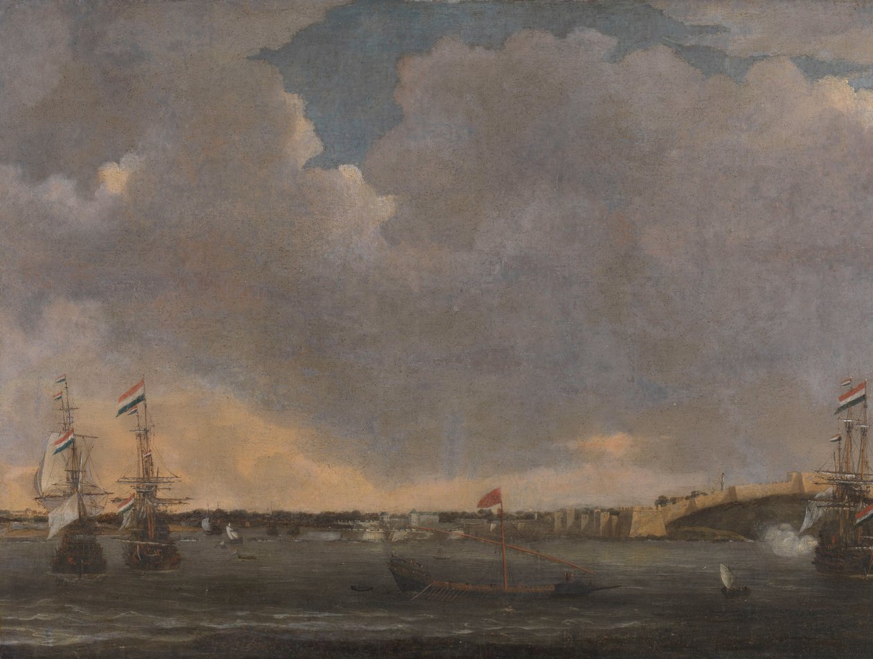 View of Tripoli by Reinier Nooms (signed by artist)
