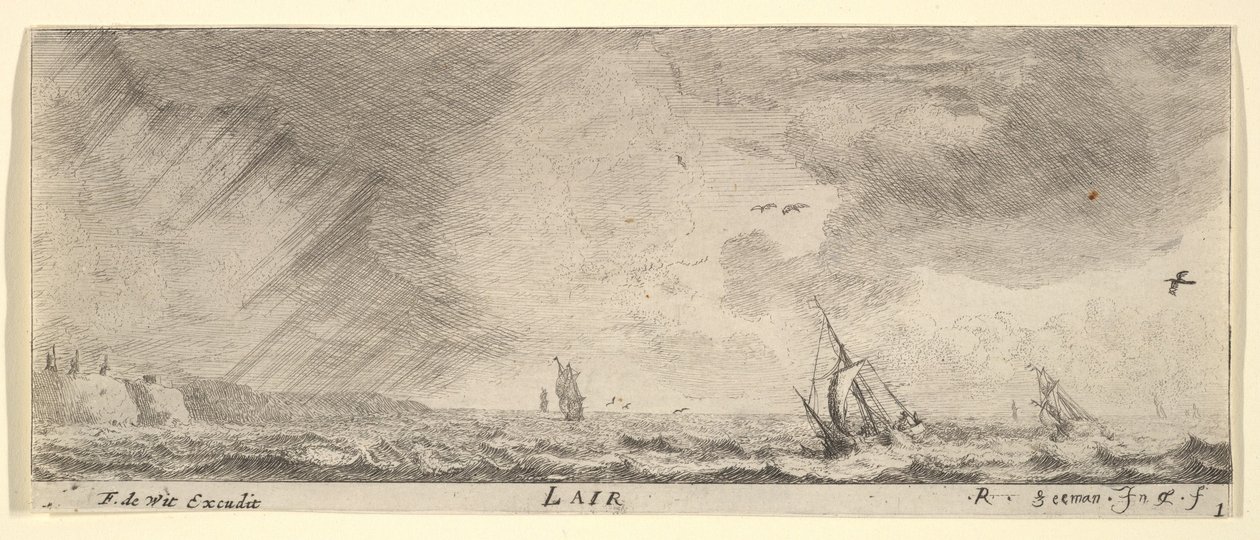 The Air, from The Elements, 17th century by Reinier Zeeman