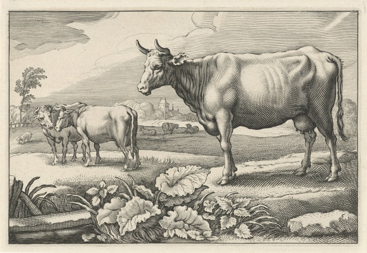 Pasture with Cows by Reinier van Persijn