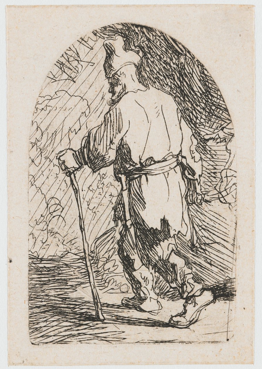 The Flight into Egypt by Rembrandt van Rijn