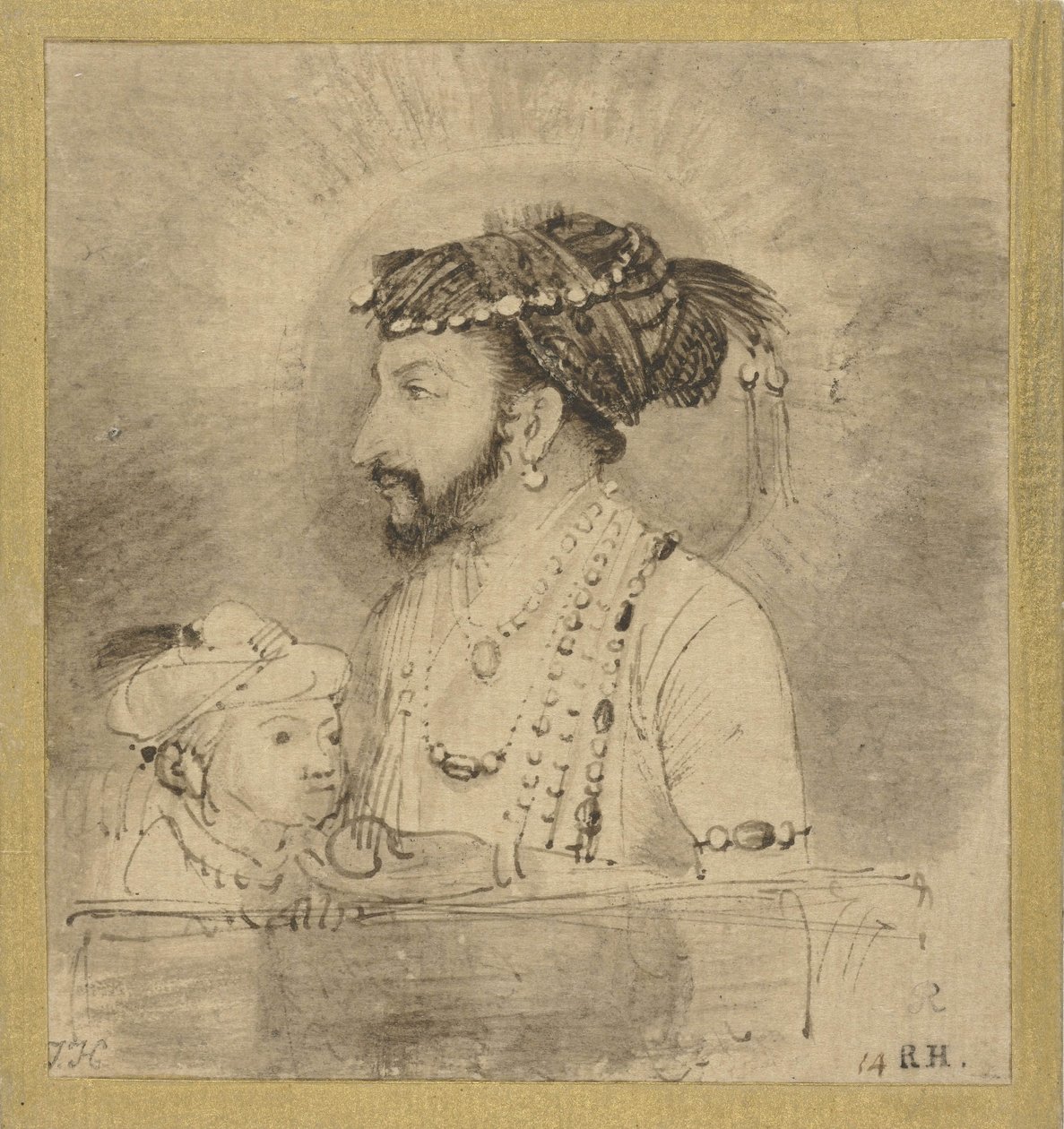 Shah Jahan and His Son by Rembrandt van Rijn