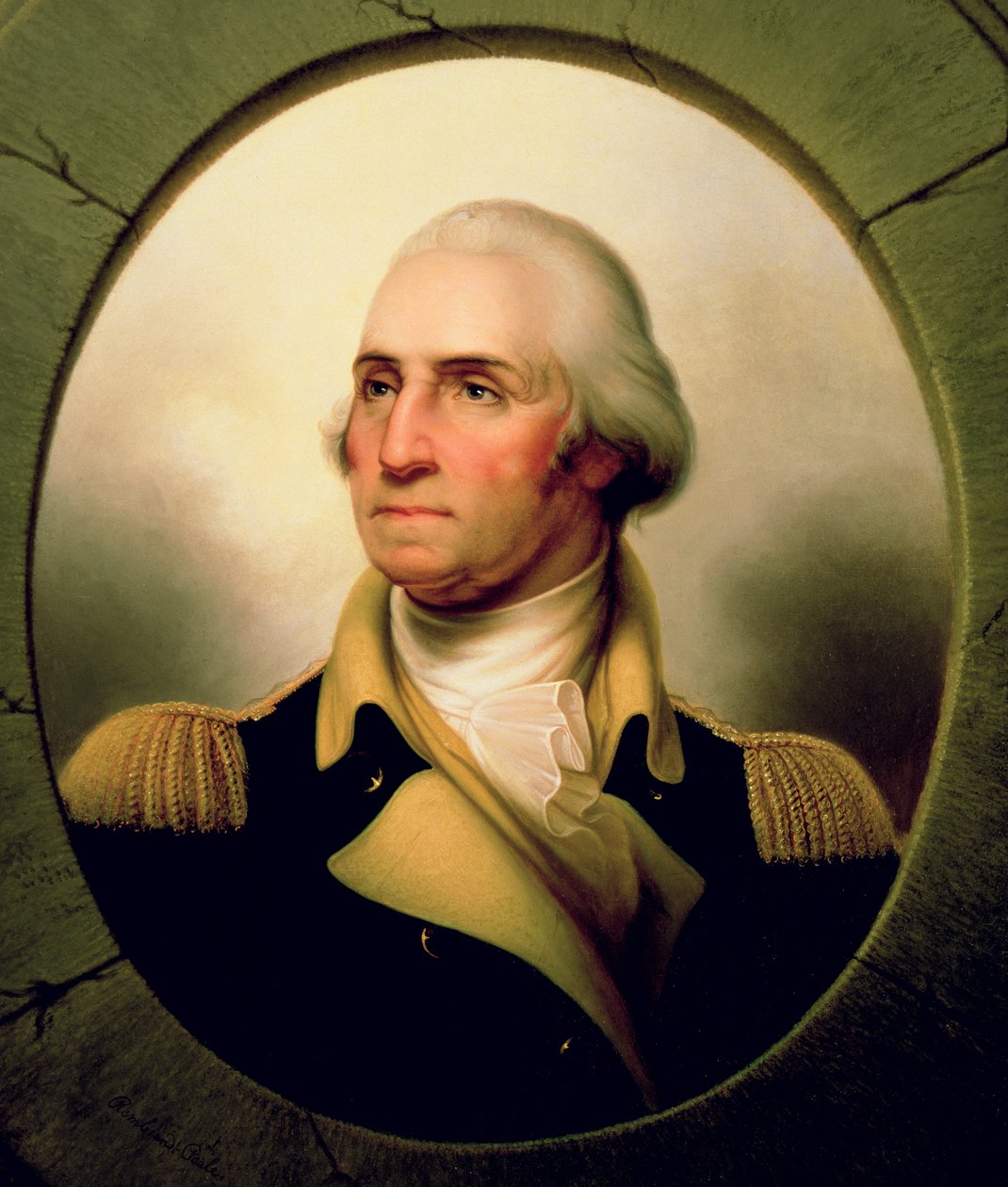 Portrait of George Washington, 1853 by Rembrandt Peale