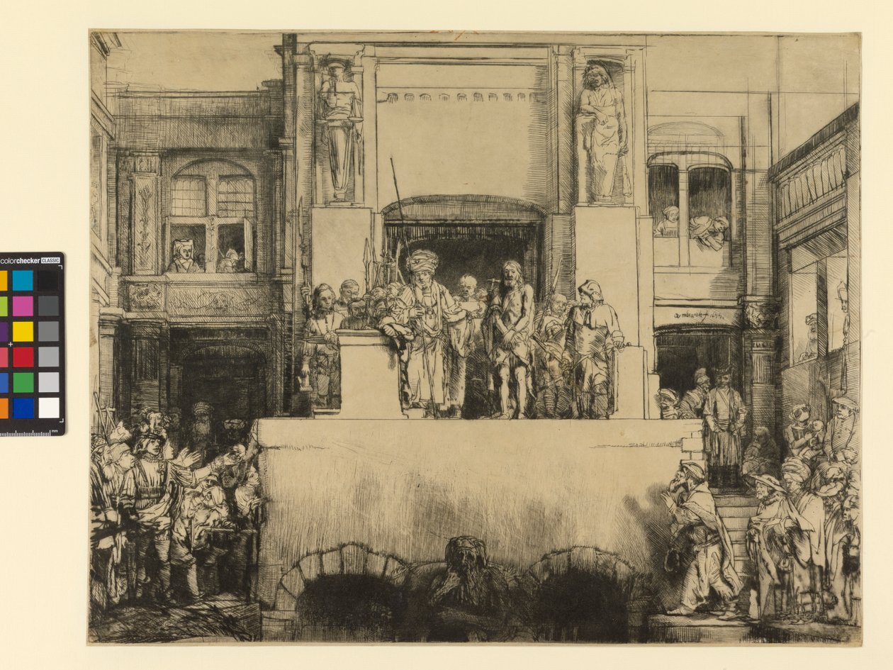 Christ Presented to the People, 1655 by Rembrandt van Rijn