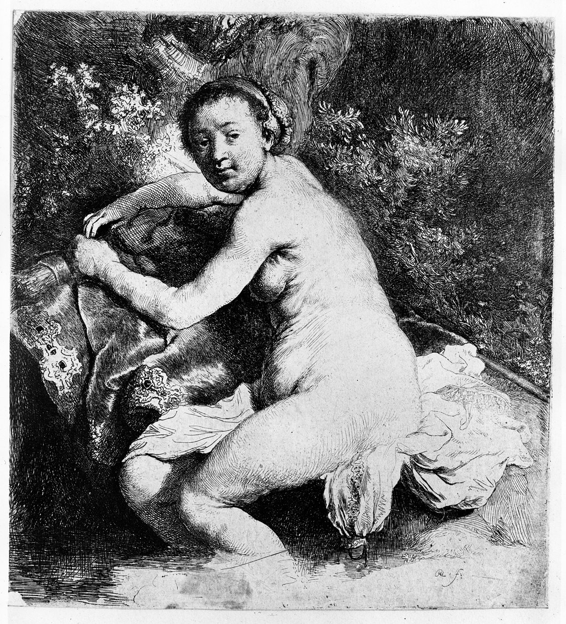 Diana at the Bath, c.1631 by Rembrandt van Rijn