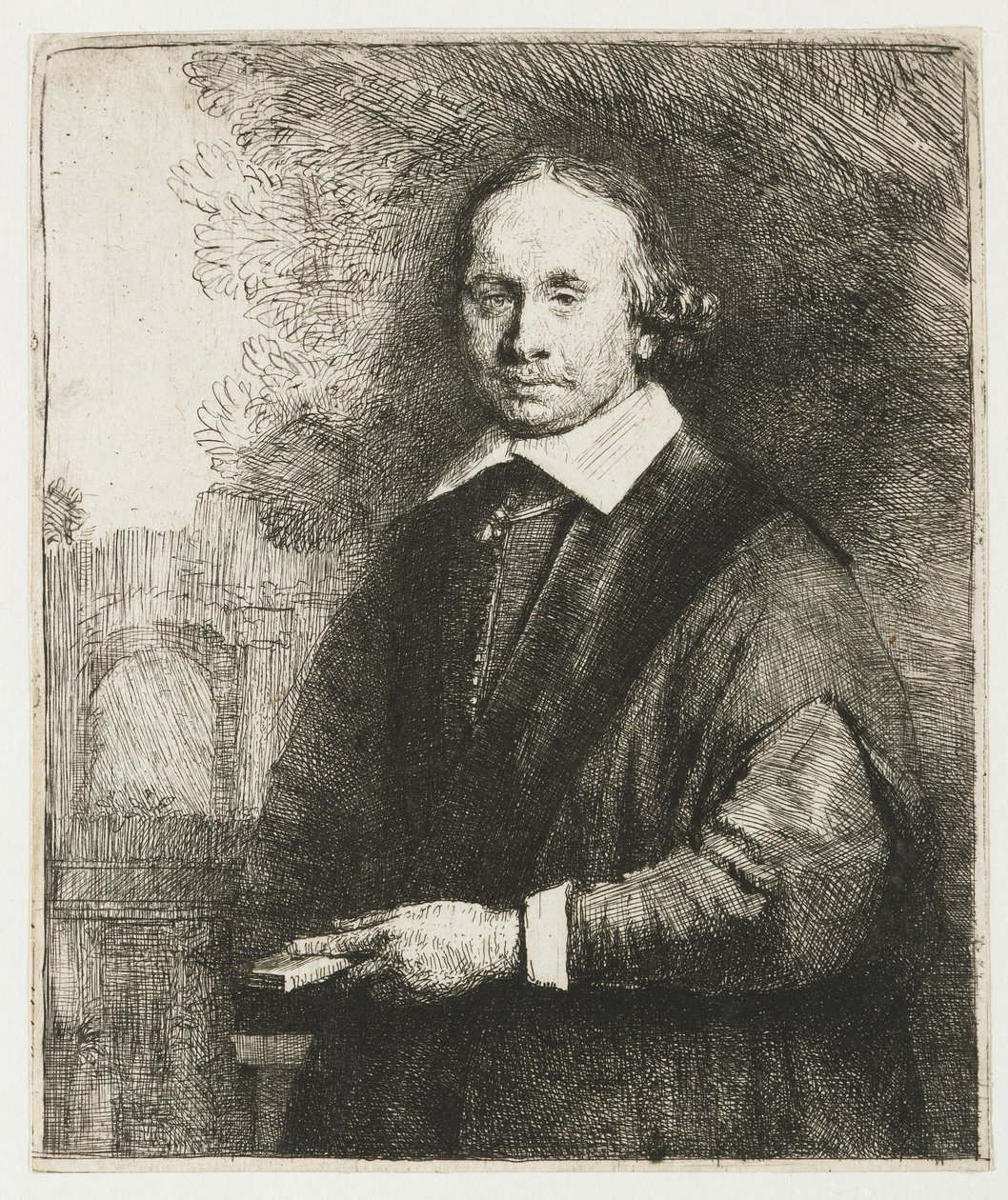 Jan Antonides van der Linden by Rembrandt van Rijn