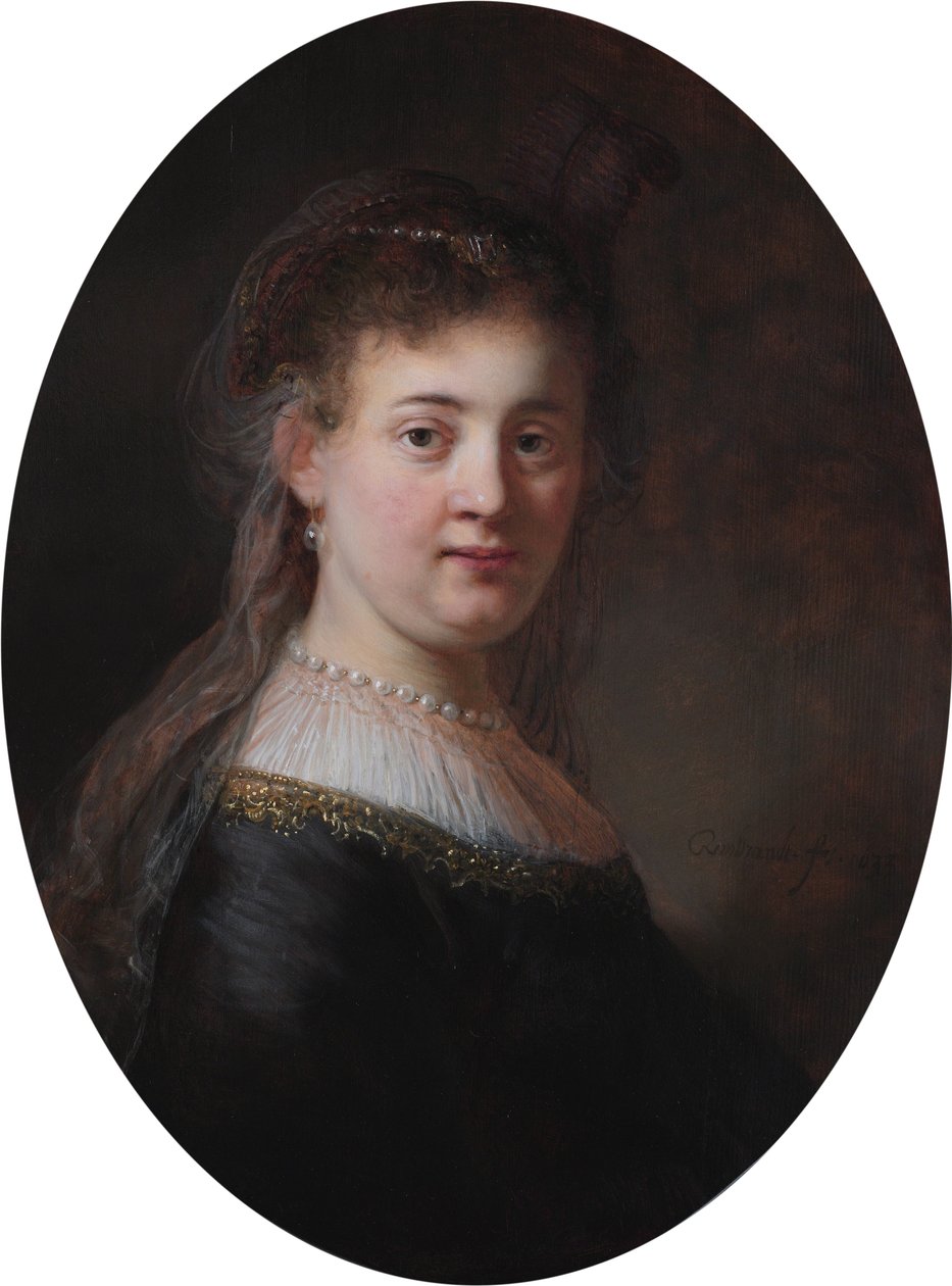 Portrait of Saskia van Uylenburgh by Rembrandt van Rijn