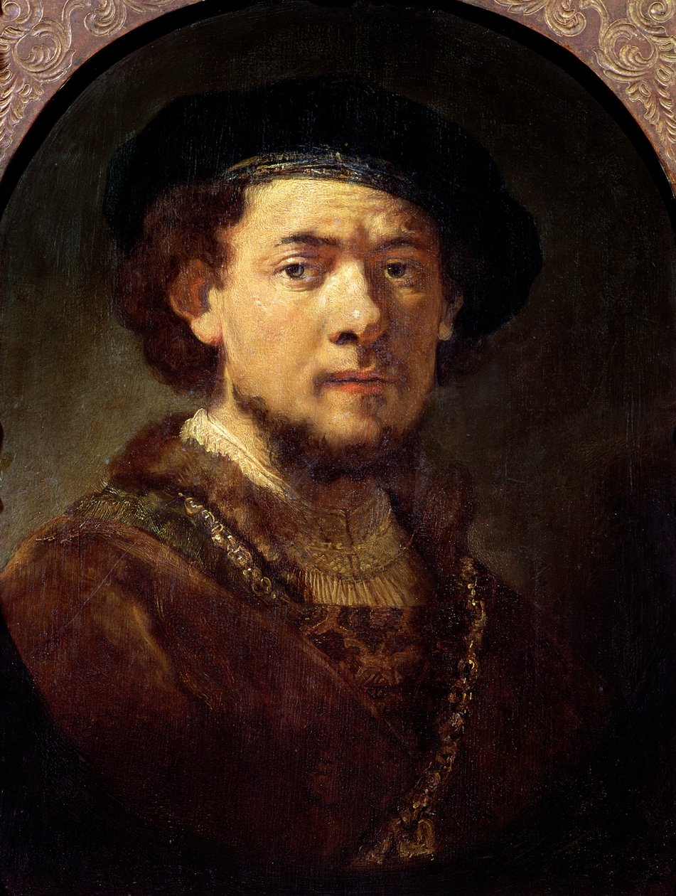 Portrait of a Man with a Gold Chain or, Self Portrait with Beard
