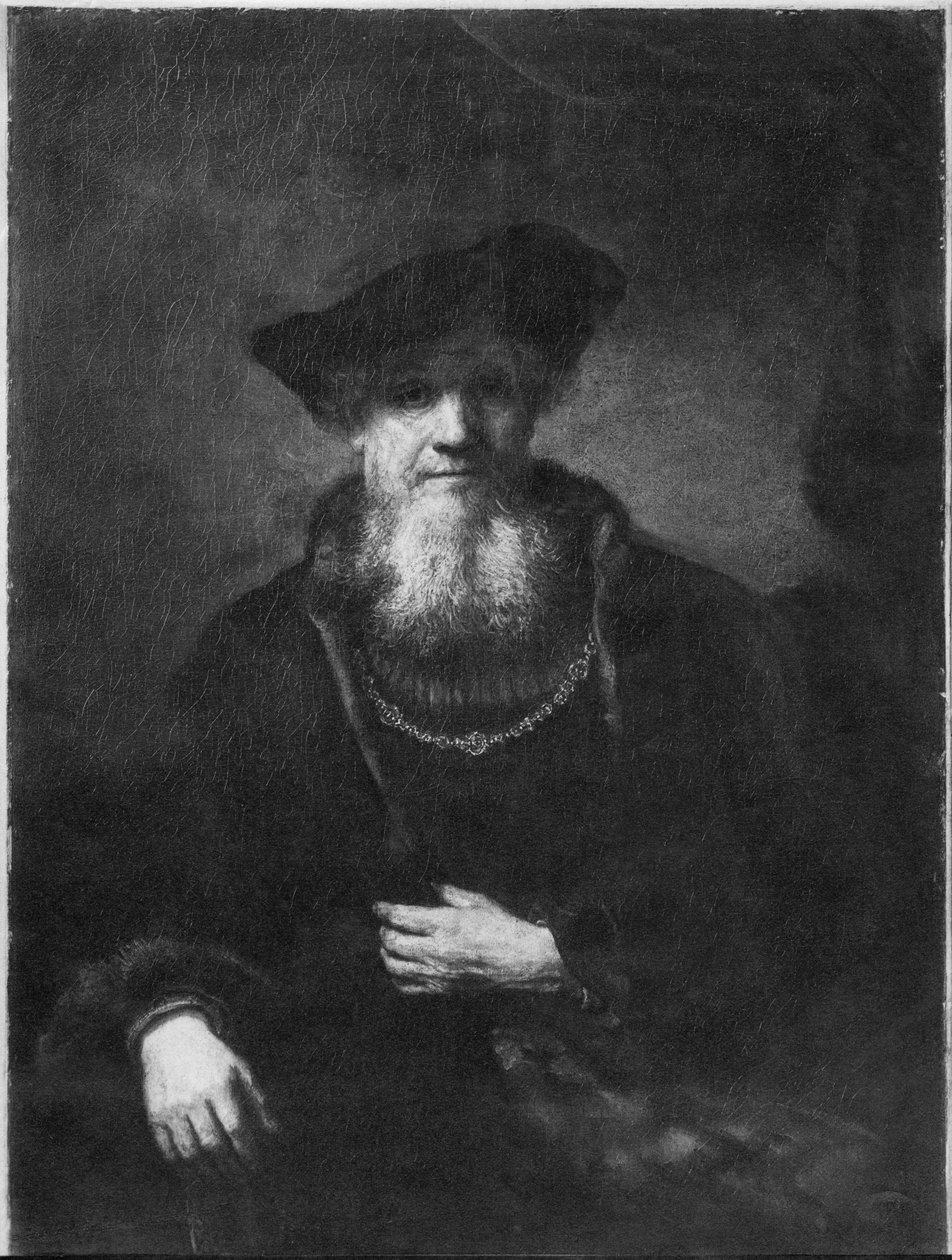 Portrait of a Rabbi by Rembrandt van Rijn
