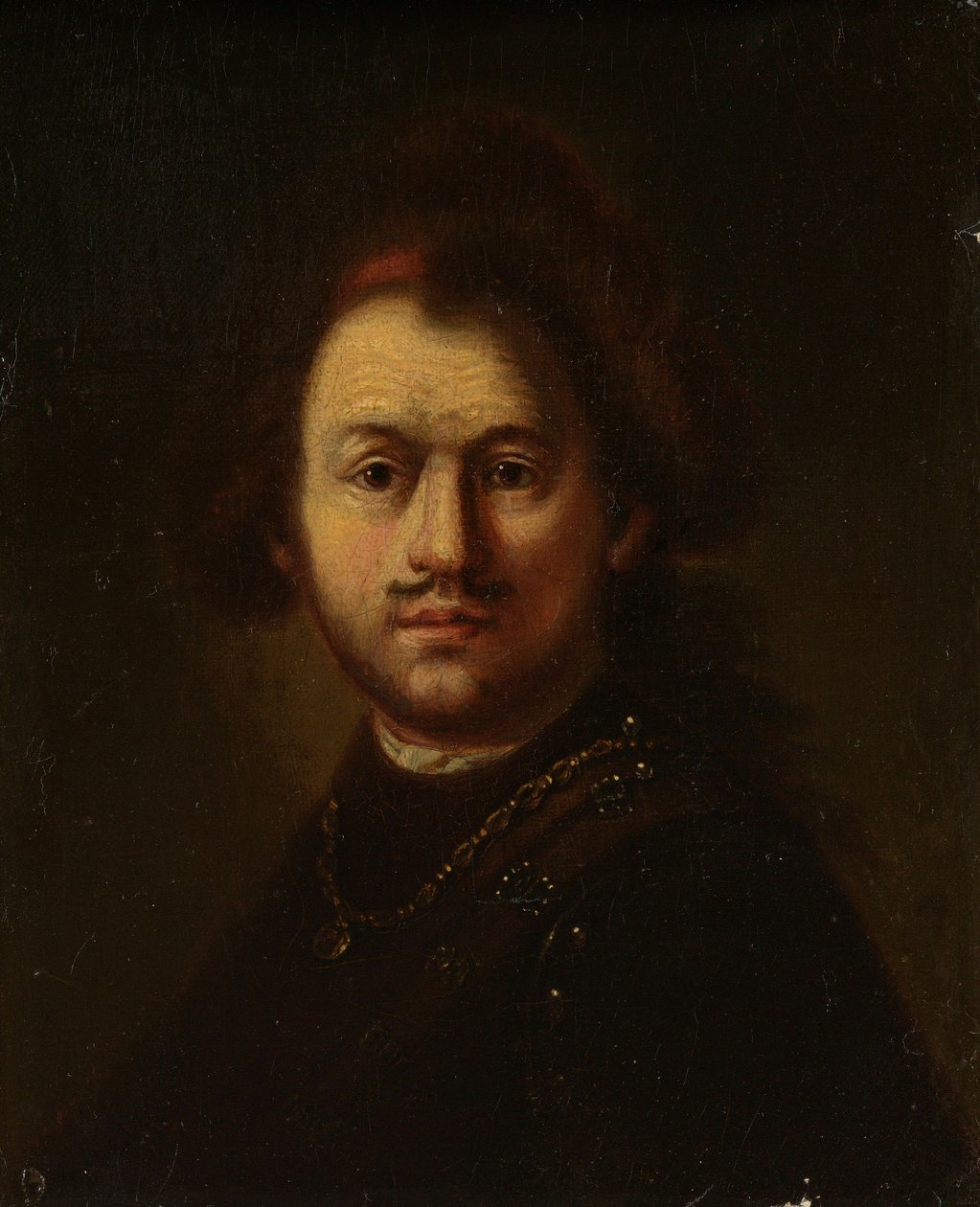 Portrait of Rembrandt Harmensz. van Rijn by Rembrandt van Rijn