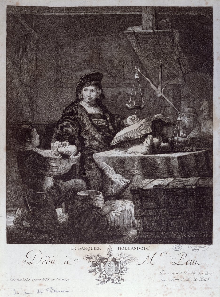 The Dutch Banker, 1639 by Rembrandt van Rijn