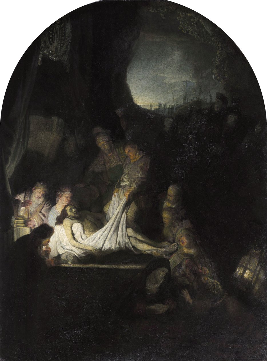 The Entombment by Rembrandt van Rijn