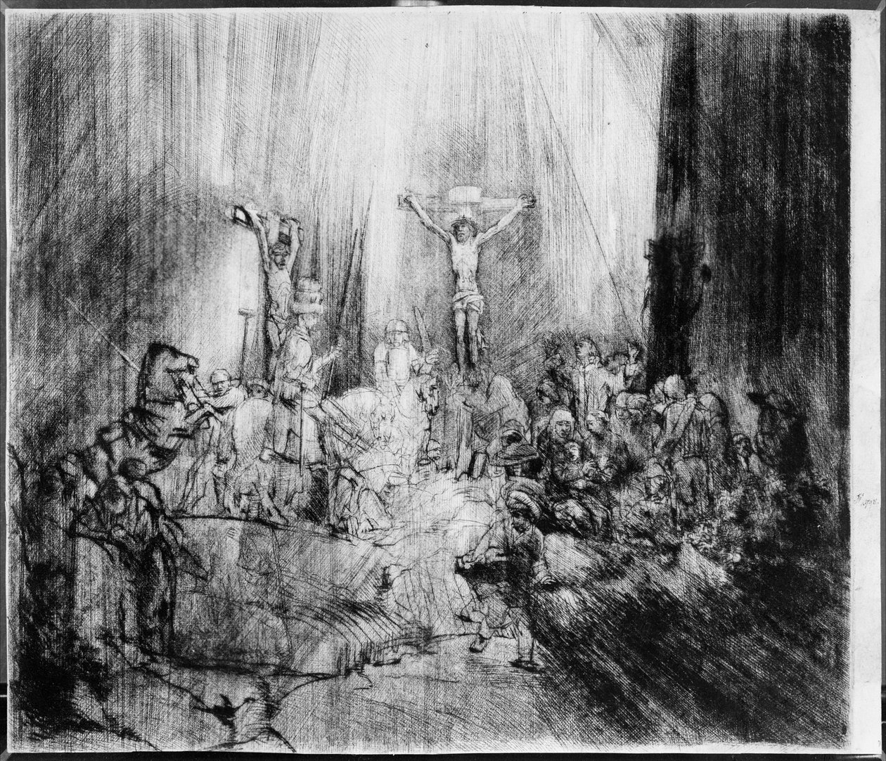 The Three Crosses, 1653 by Rembrandt van Rijn