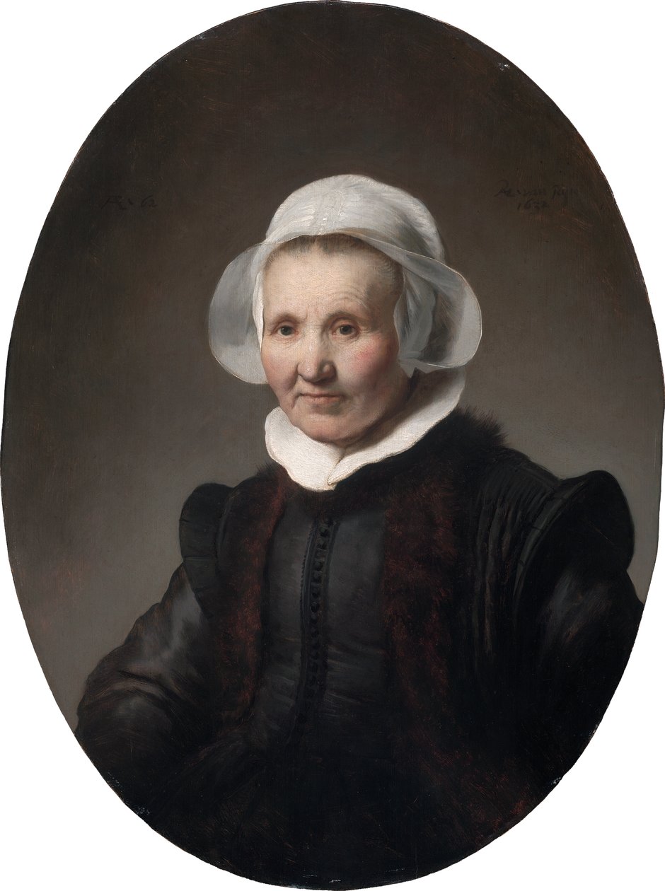 Portrait of Aeltje Petersdr Uylenburgh by Rembrandt