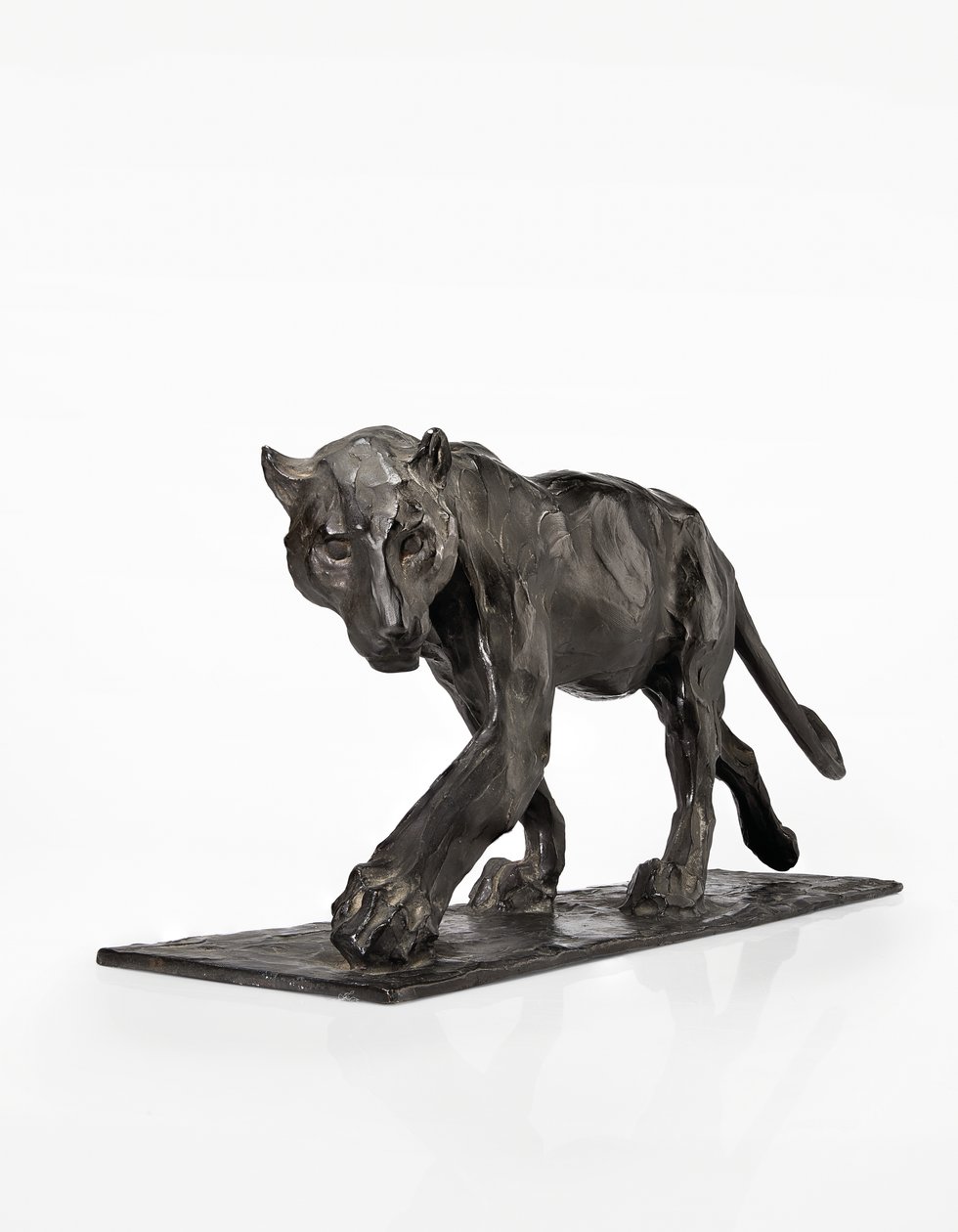 Panther Walking, Rear Leg Raised, c.1904 by Rembrandt Bugatti