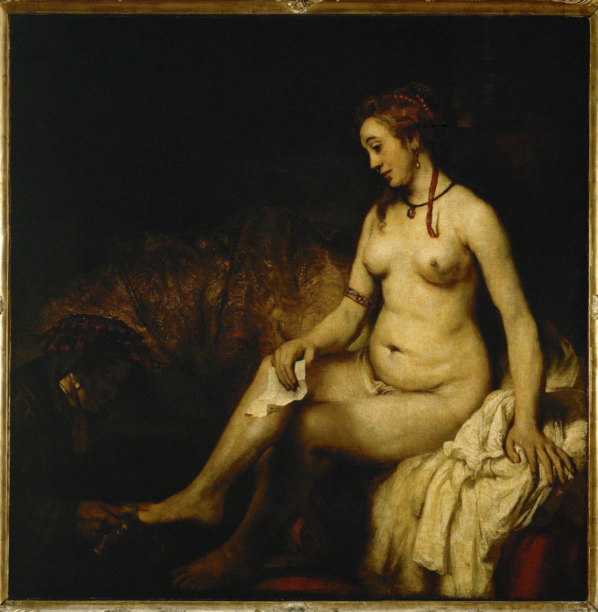 Bathsheba in the Bath by Rembrandt Harmensz. van Rijn
