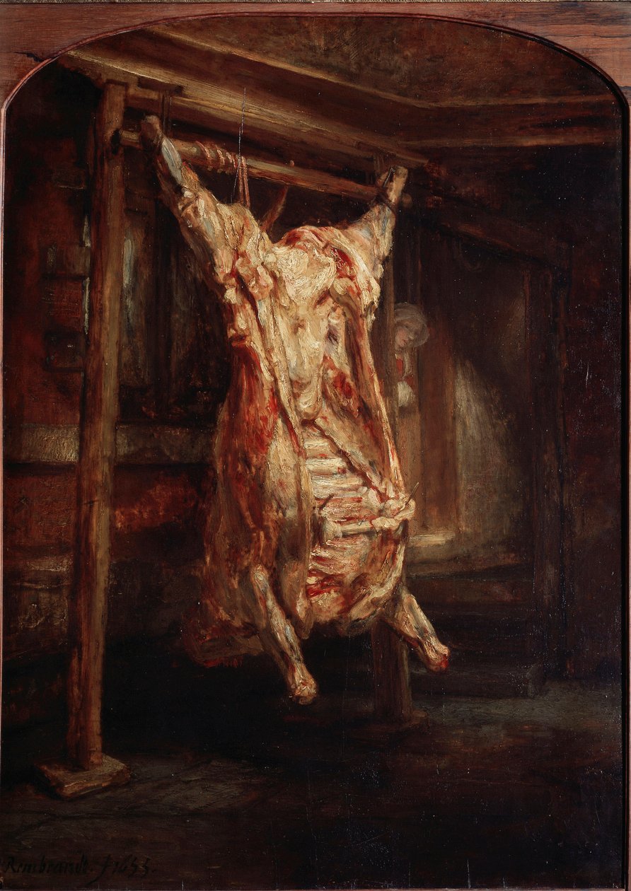 Le boeuf barche by Rembrandt van Rijn