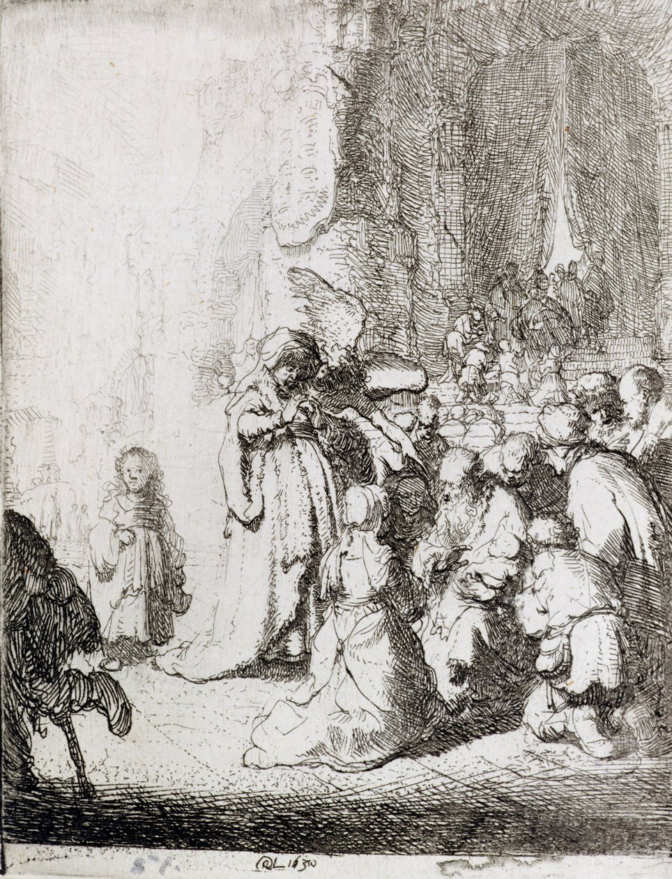 Presentation in the Temple by Rembrandt van Rijn