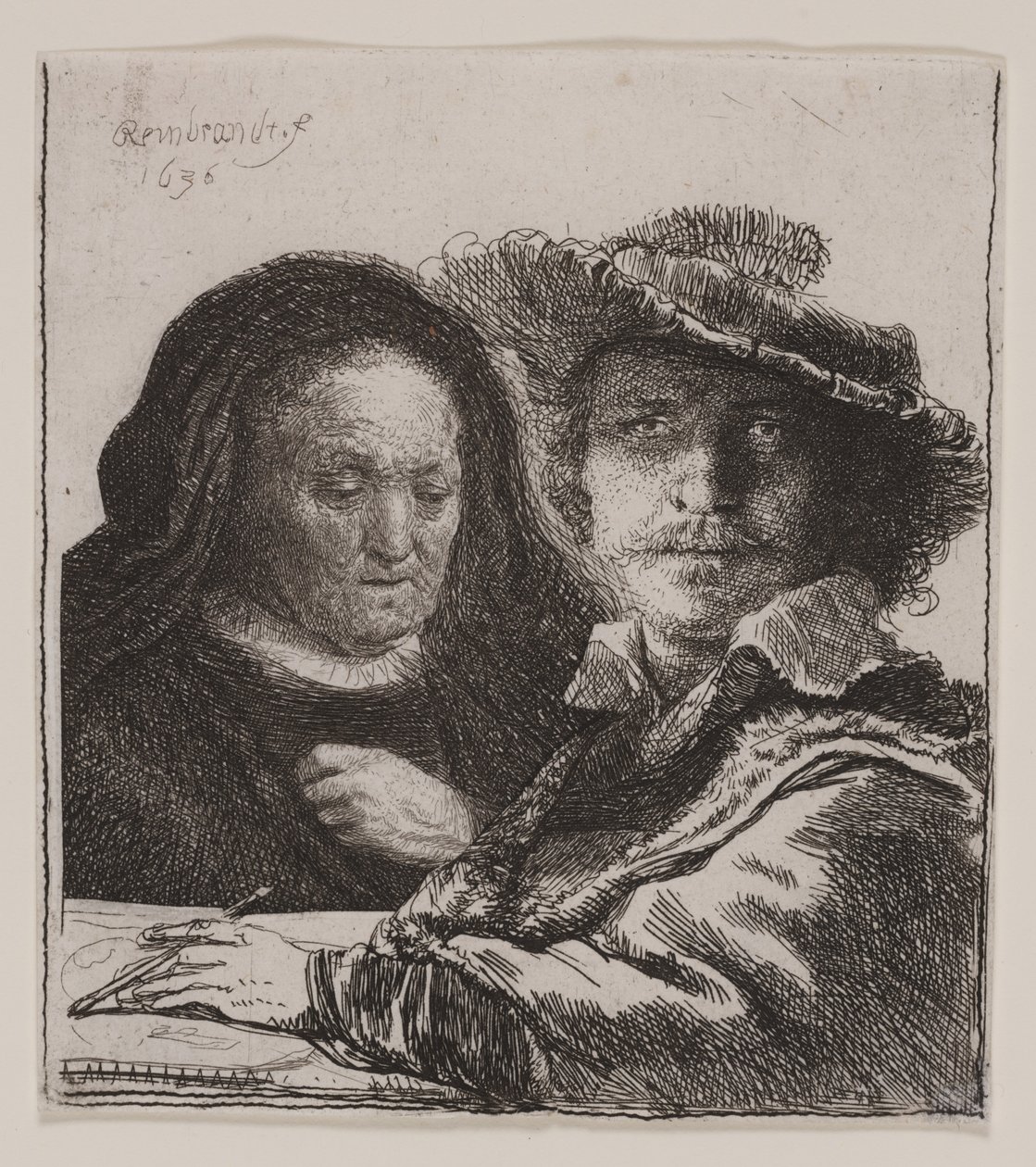 Self-Portrait with the Artist