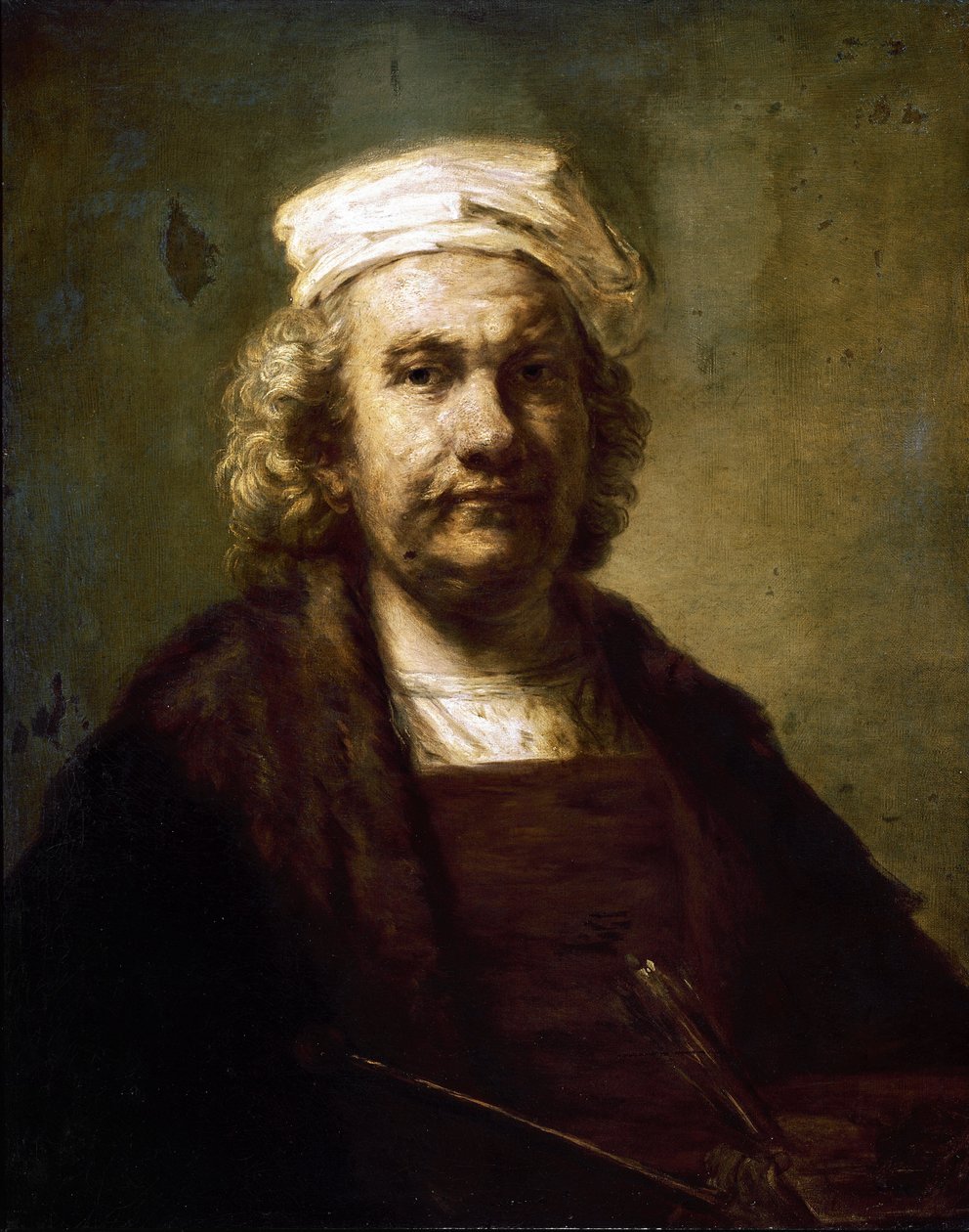Self-portrait by Rembrandt van Rijn