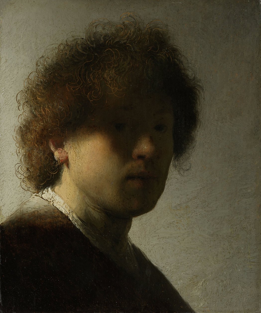 Self Portrait as a Young Man by Rembrandt van Rijn