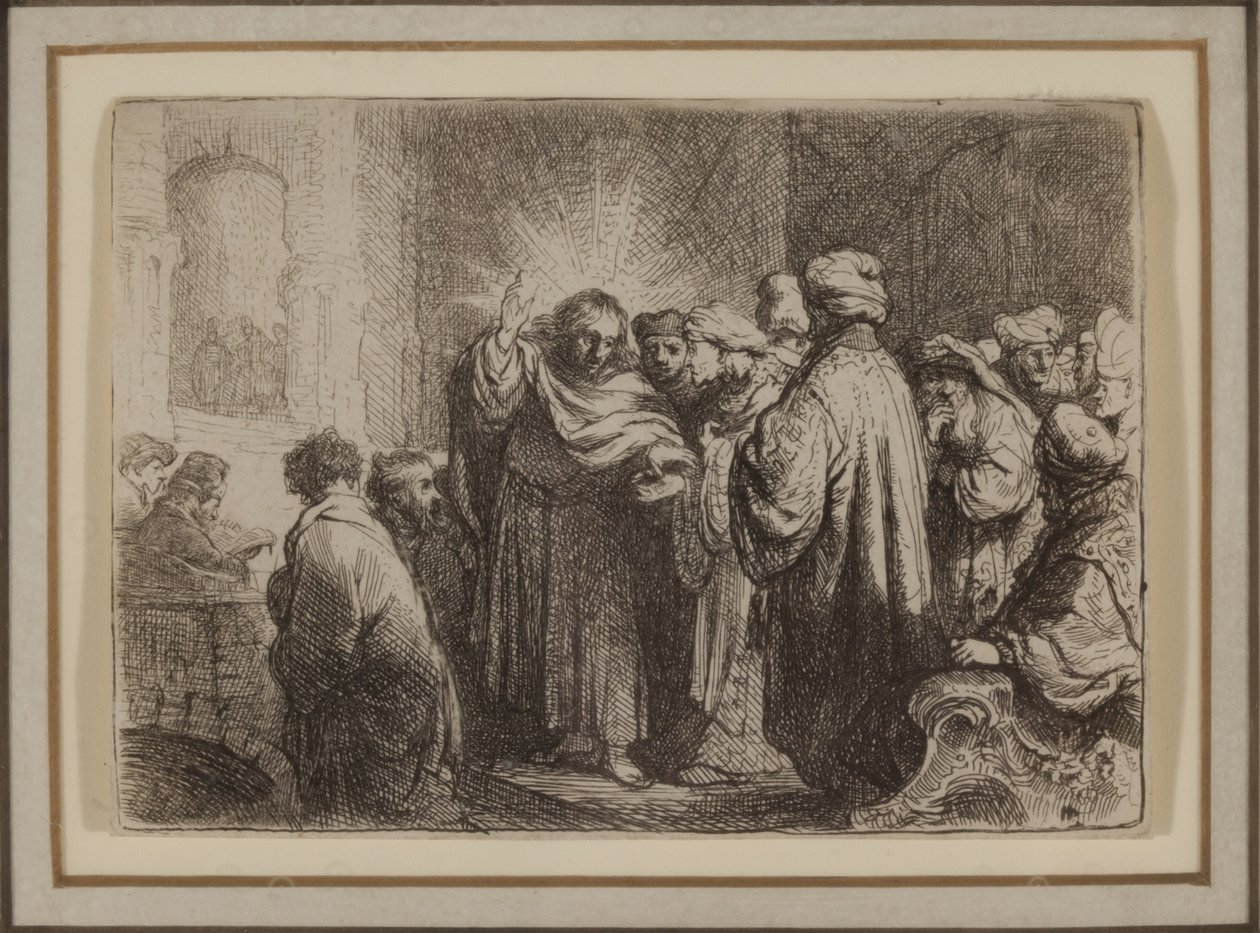 The Tribute Money by Rembrandt van Rijn