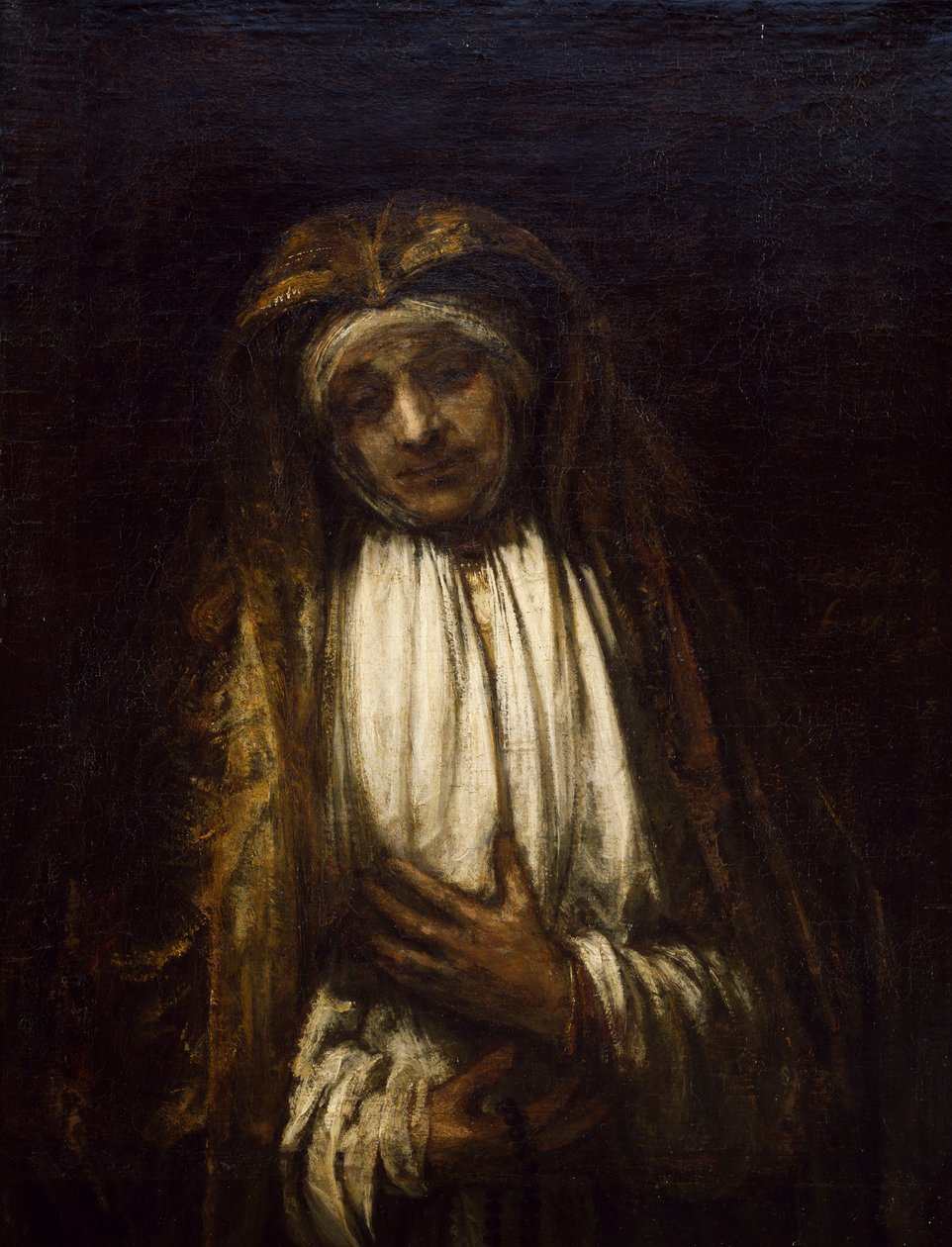 The Virgin of Sorrow by Rembrandt Harmensz. van Rijn