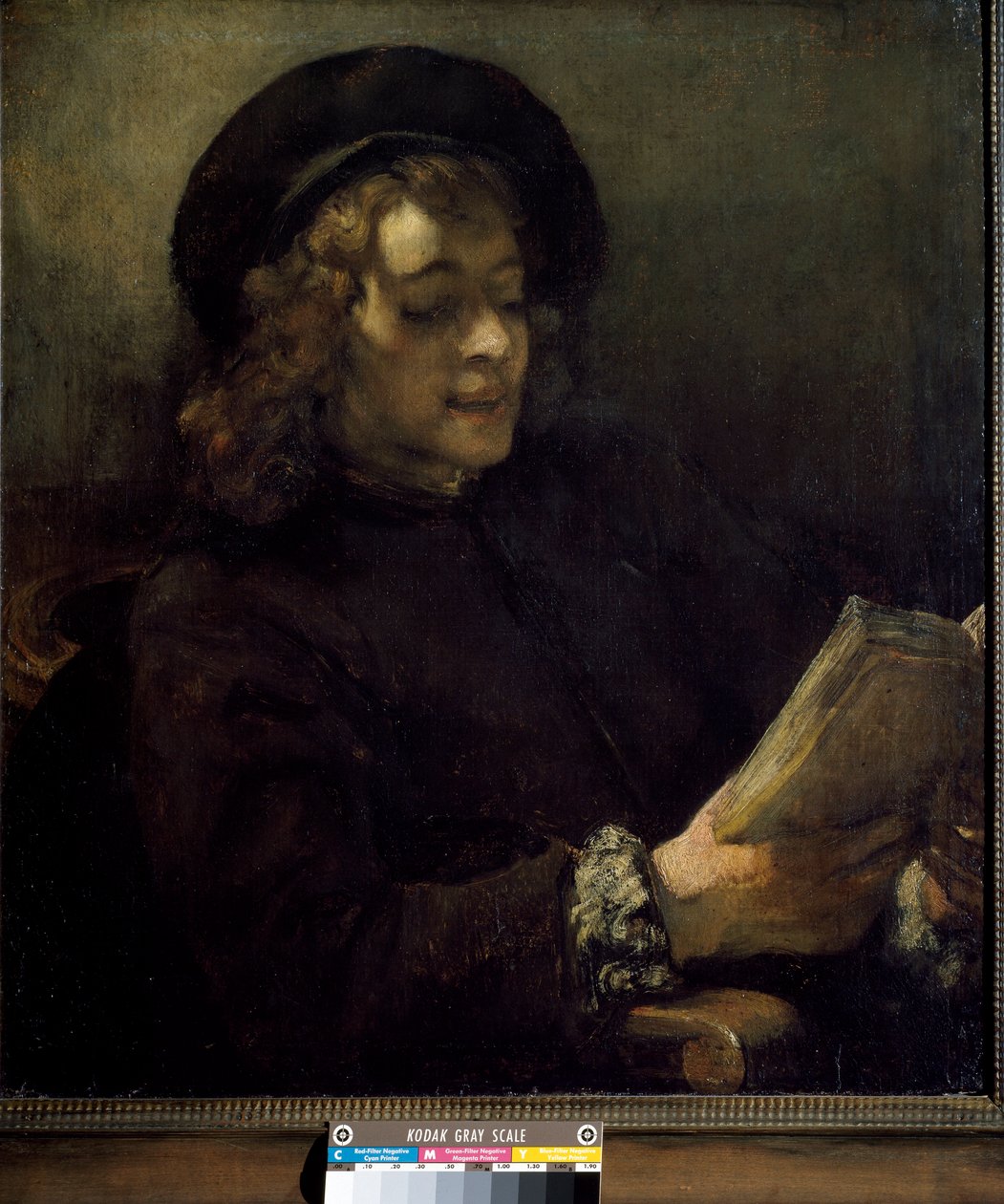 Titus Reading by Rembrandt van Rijn