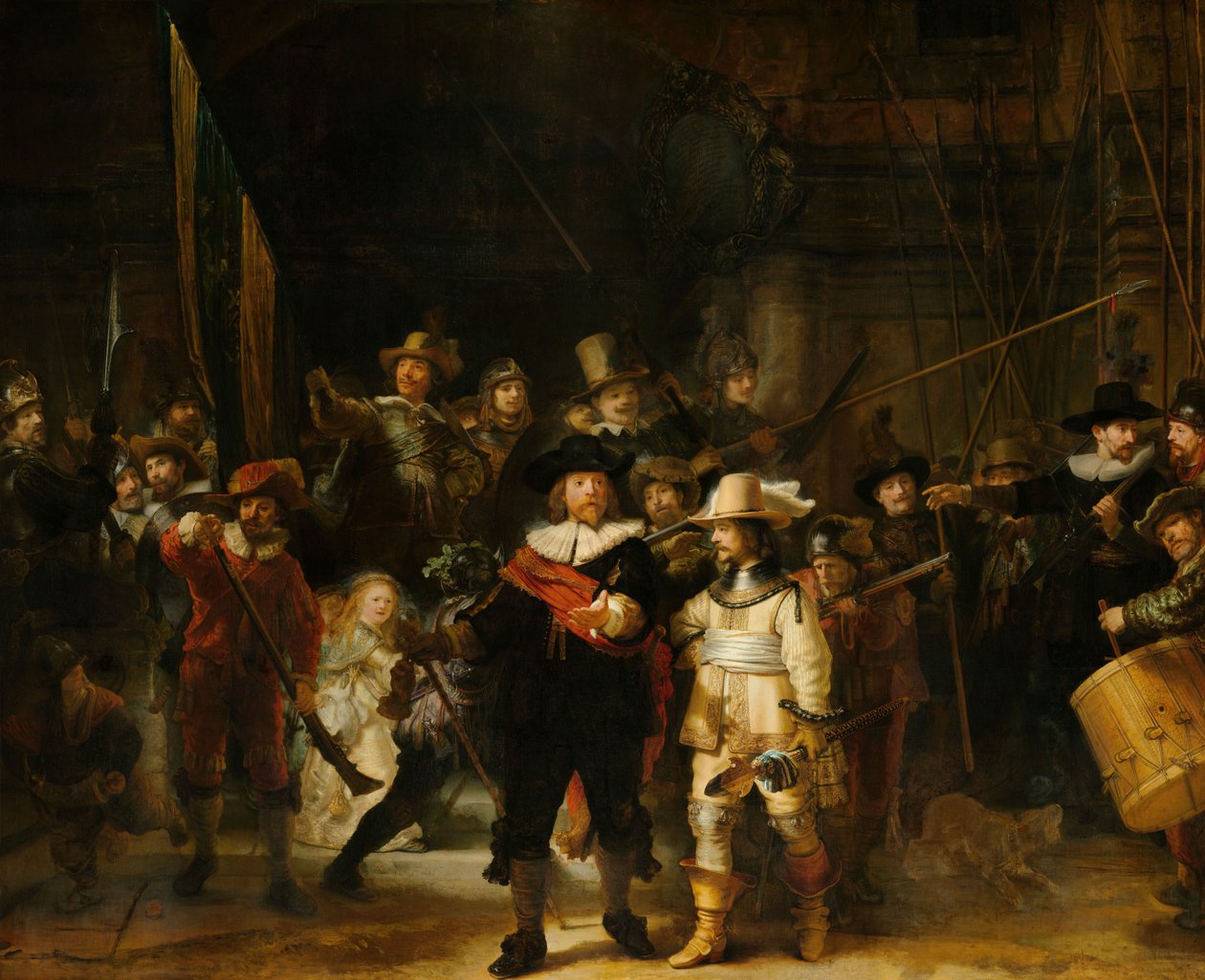 The Night Watch by Rembrandt Harmenszoon van Rijn, Rembrandt