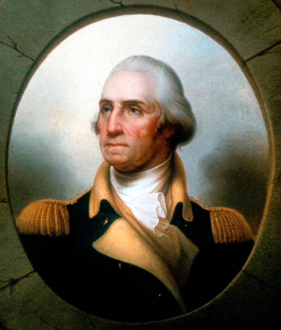 George Washington 1732-99, first President of United States 1789-97 by Rembrandt Peale