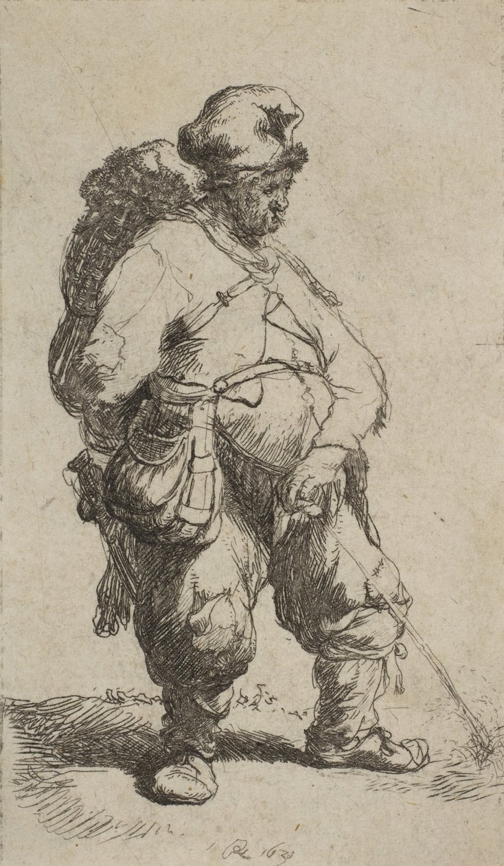 A Man Making Water, 1630 by Rembrandt van Rijn